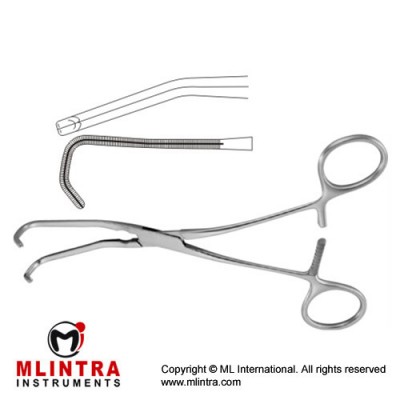 Cooley Atrauma Anastomosis Clamp Stainless Steel, 17 cm - 6 3/4"